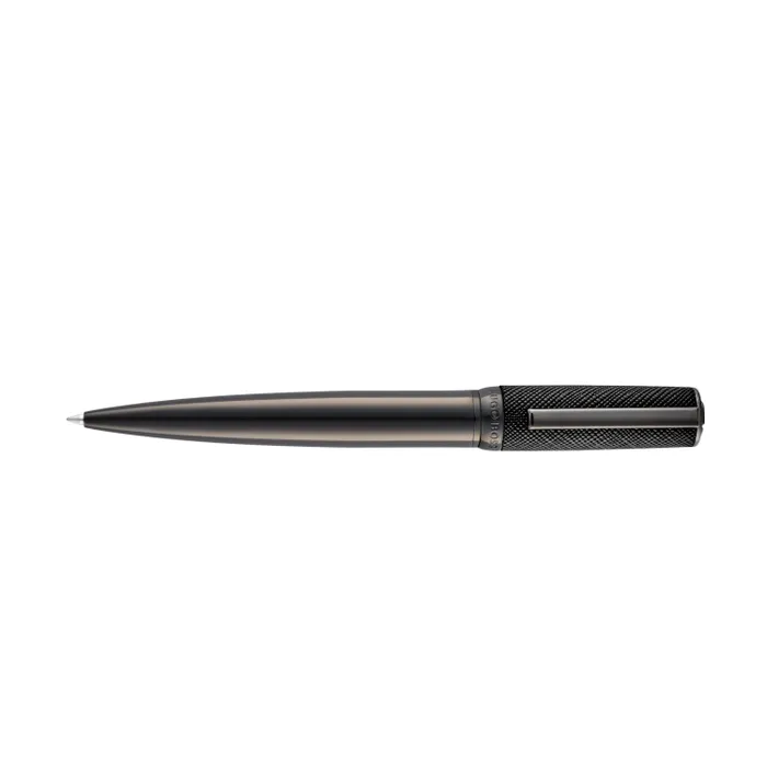 Hugo Boss Ballpoint Pen Double B Saffiano Black