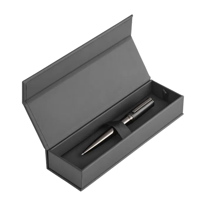 Hugo Boss Ballpoint Pen Double B Saffiano Black