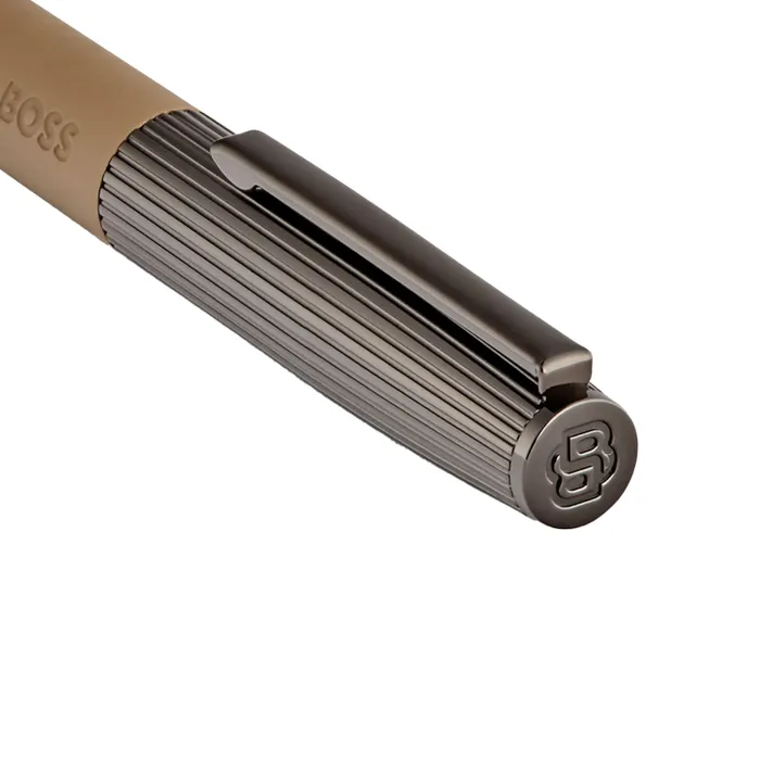 Hugo Boss Ballpoint Pen Illusion Arcade Camel & Gun