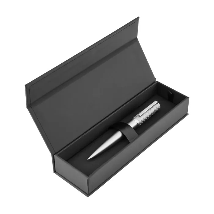 Hugo Boss Ballpoint Pen Arche Monogram Chrome