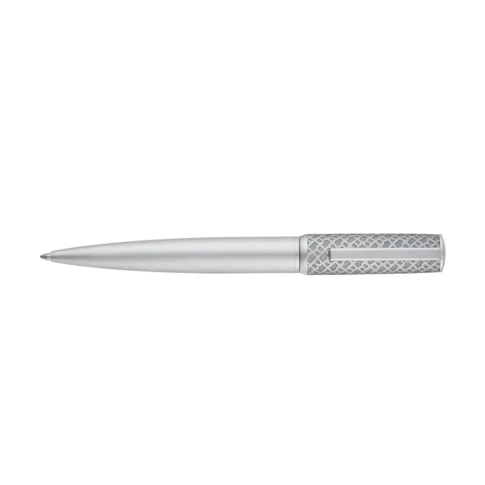 Hugo Boss Ballpoint Pen Arche Monogram Chrome