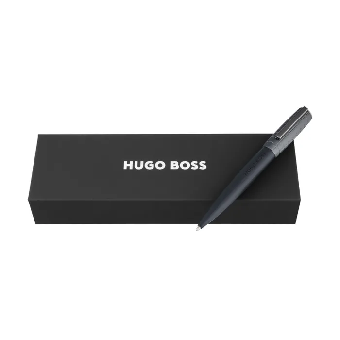 Hugo Boss Ballpoint Pen Arche Bauhaus Dark Grey