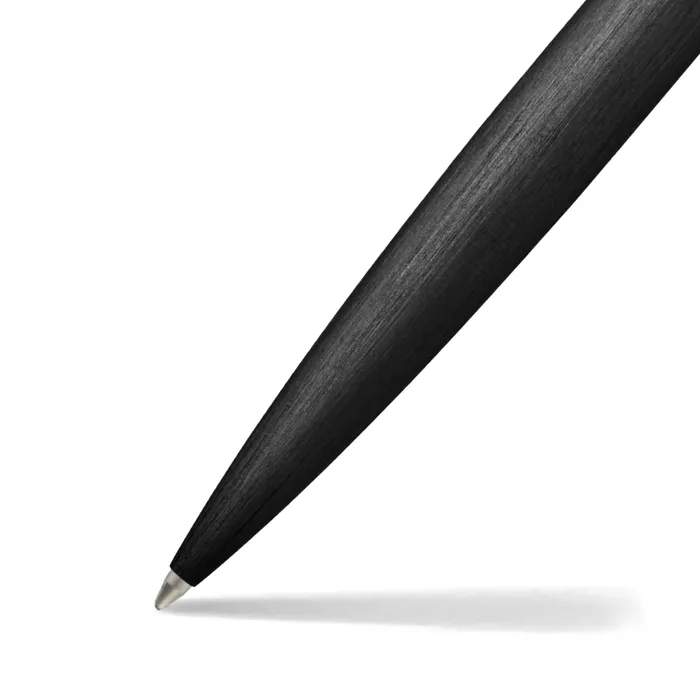 Hugo Boss Ballpoint Pen Arche Brushed Ring Black