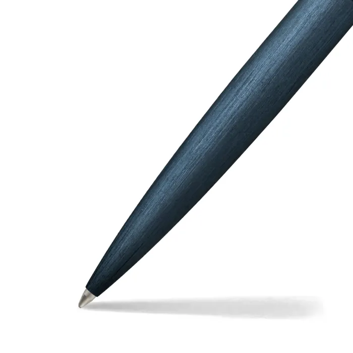Hugo Boss Ballpoint Pen Arche Brushed Ring Navy