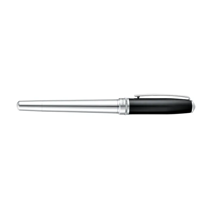 Hugo Boss Fountain Pen Essential Classic Black & Chrome