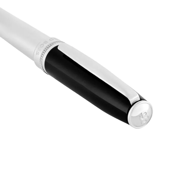 Hugo Boss Fountain Pen Essential Classic Black & Chrome