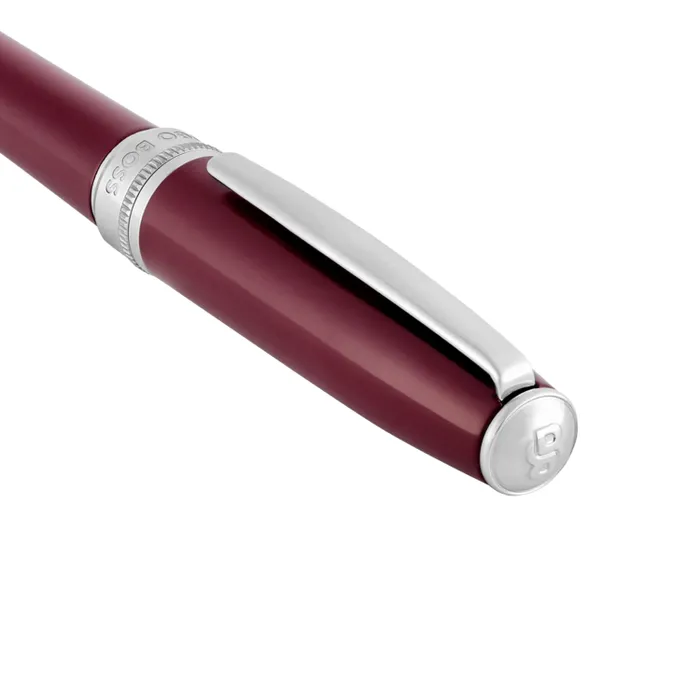 Hugo Boss Ballpoint Pen Essential Classic Burgundy