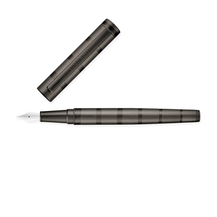 Hugo Boss Fountain Pen Loop Stripes Gun