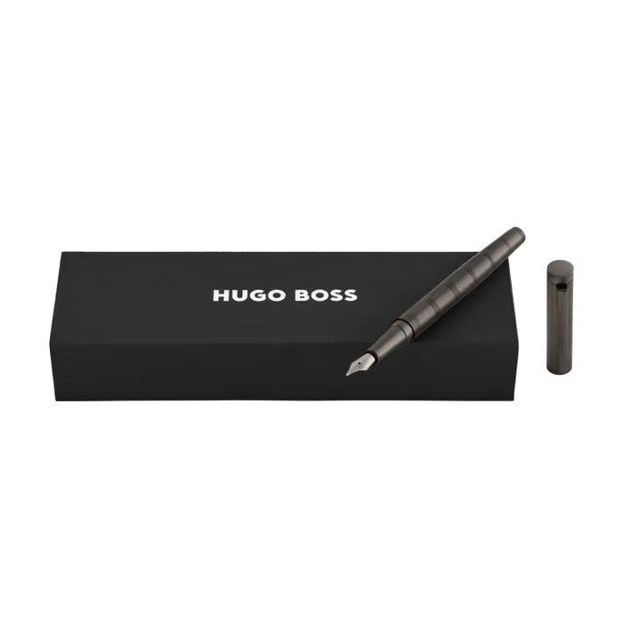 Hugo Boss Fountain Pen Loop Stripes Gun