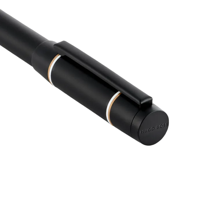 Hugo Boss Ballpoint Pen Rive Varsity Black