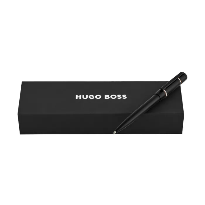Hugo Boss Ballpoint Pen Rive Varsity Black