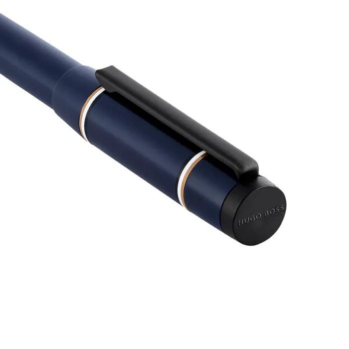 Hugo Boss Ballpoint Pen Rive Varsity Navy