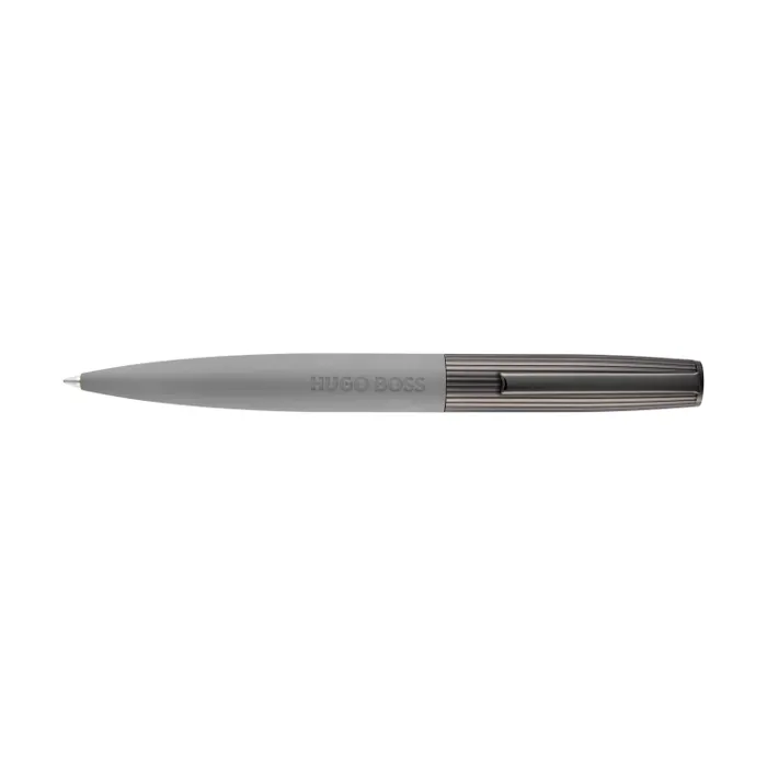Hugo Boss Ballpoint Pen Illusion Arcade Grey & Gun