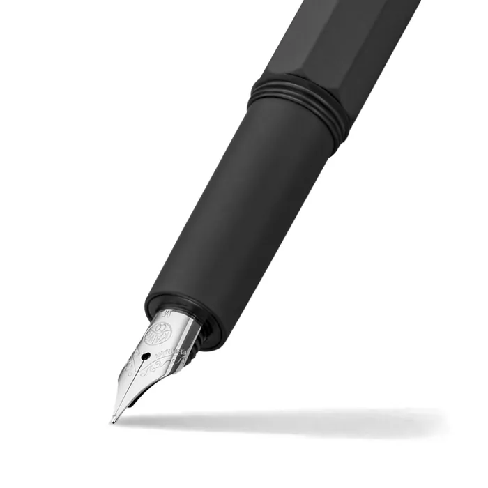 Kaweco Original Black Chrome Fountain Pen-Medium
