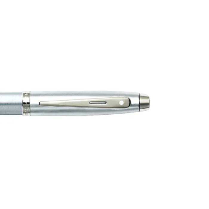 Sheaffer 9306 Gift 100 Ballpoint Pen Brushed Chrome with Chrome Plated Trim
