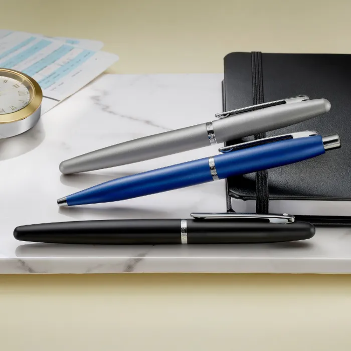 Sheaffer 9400 VFM Ballpoint Pen Silver with Chrome-Plated Trim