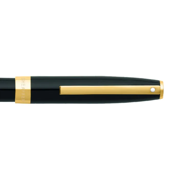 Sheaffer SAGARIS 9471 Gloss Black Rollerball Pen With Gold Tone trim