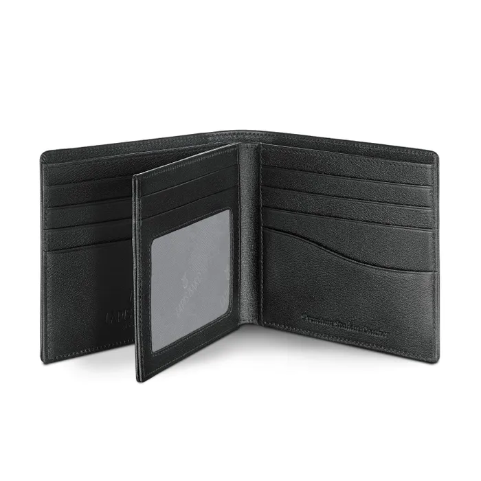 Lapis Bard Belgravia Center Addition Wallet Black
