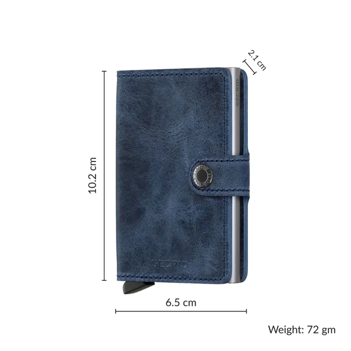 Secrid Miniwallet Vintage Blue