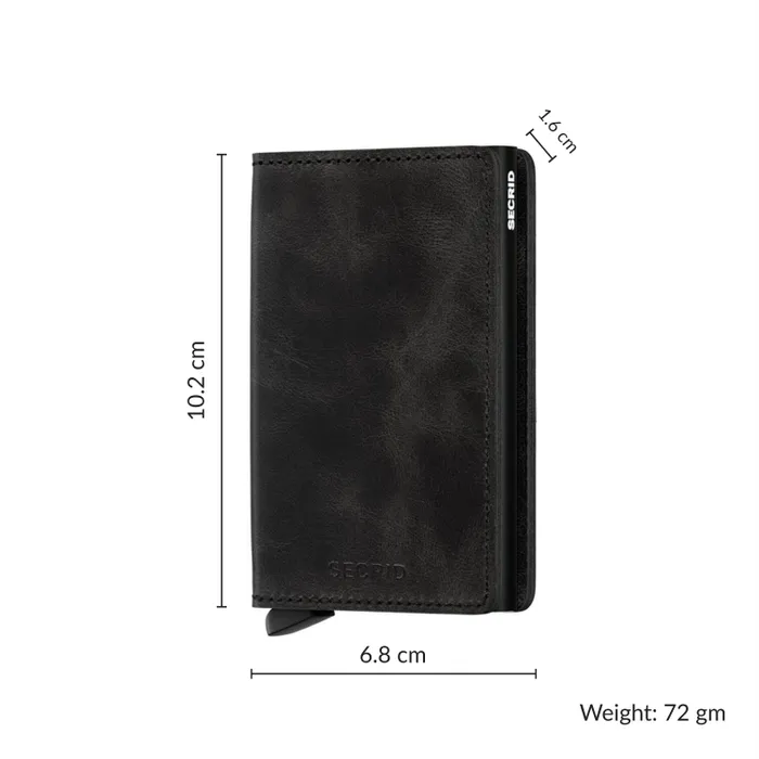 Secrid Slimwallet Vintage Black