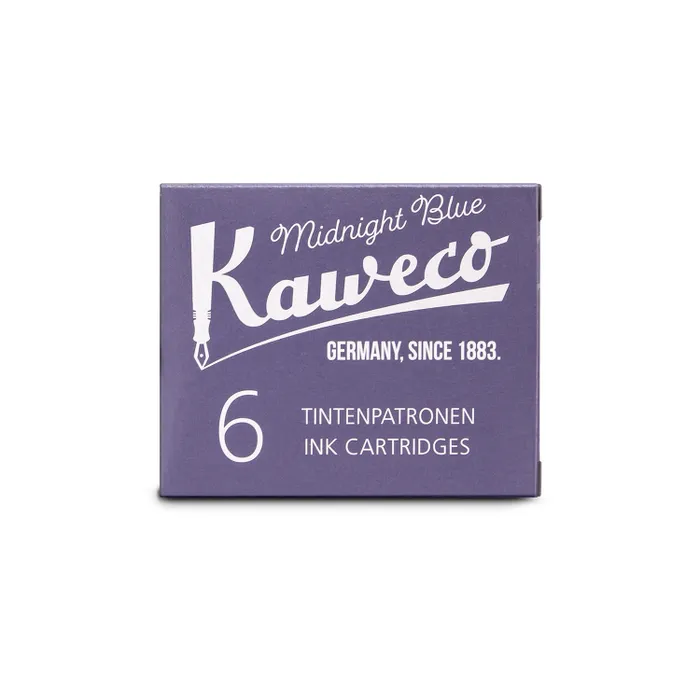 Kaweco Ink Cartridges Pack of 6 - Midnight Blue