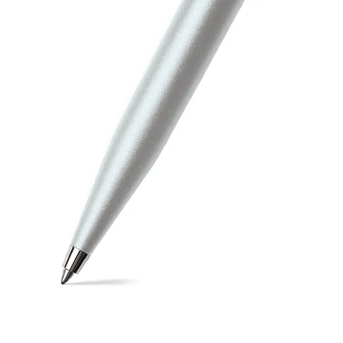 Sheaffer Gift Set VFM Ballpoint Pen with Small Notebook Strobe Silver with Chrome Trims