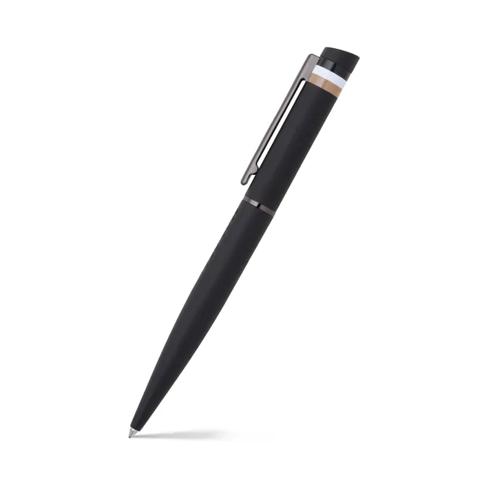 Hugo Boss Gift Set Ballpoint Pen with Wallet - Black