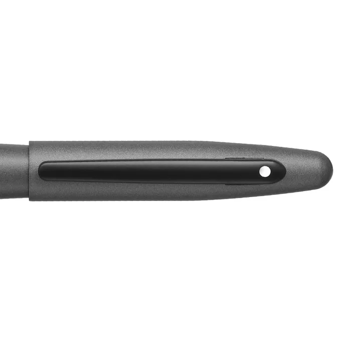 Sheaffer VFM 9424 Matte Gray Fountain Pen With Matte Black Trim - Fine