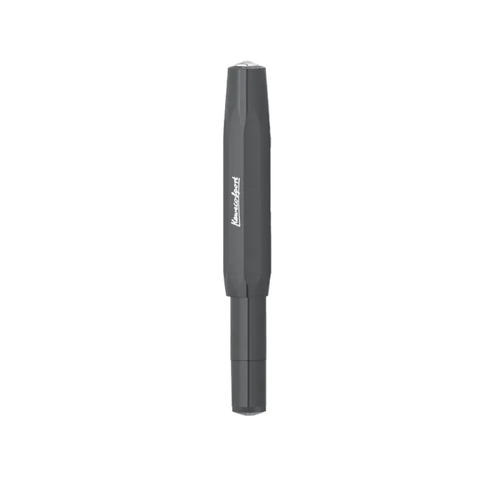 Kaweco Skyline Sport Fountain Pen Grey with Silver Trims - Medium