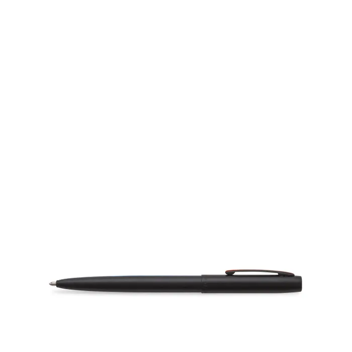Fisher Space Non-Reflective Cap-O-Matic Firefighter Ballpoint Pen Matte Black and Red