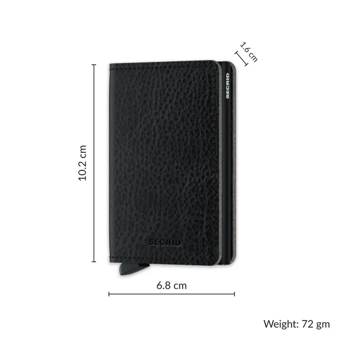 Secrid Veg Slimwallet Black