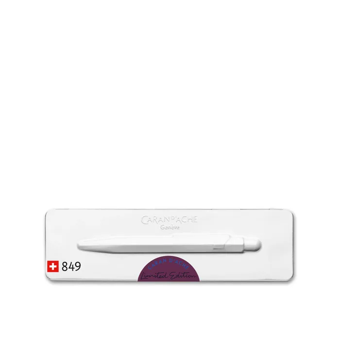 Caran d'Ache 849 Claim Your Style Ballpoint Pen - Burgundy