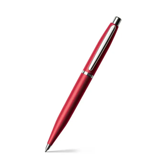 Sheaffer Gift Set VFM Ballpoint Pen with Small Notebook  Excessive Red with Chrome Trims