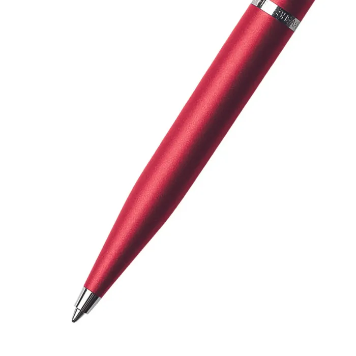 Sheaffer Gift Set VFM Ballpoint Pen with Small Notebook  Excessive Red with Chrome Trims