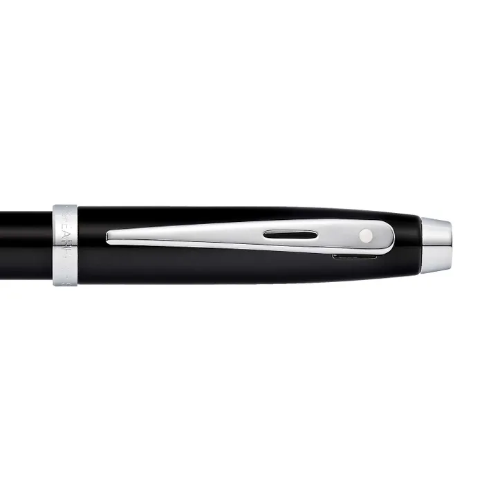 Sheaffer 9317 Gift 100 Fountain Pen (Medium) Matte Black with Chrome Plated Trim