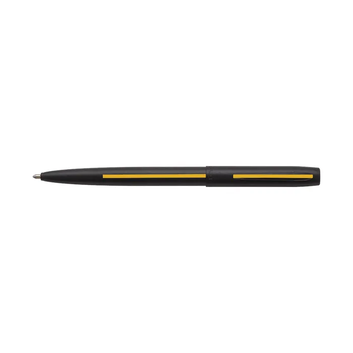 Fisher Space Non-Reflective Cap-O-Matic Dispatcher Ballpoint Pen - Matte Black And Gold