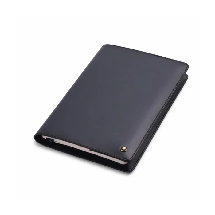 Lapis Bard Ducorium A5 Leather Notebook Jacket - Navy Blue