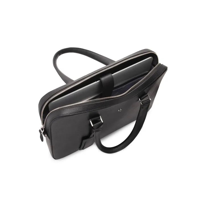 Lapis Bard Belgravia Rhodes 14-inch Slim Laptop Bag - Black