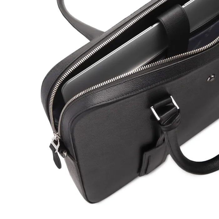 Lapis Bard Belgravia Rhodes 14-inch Slim Laptop Bag - Black