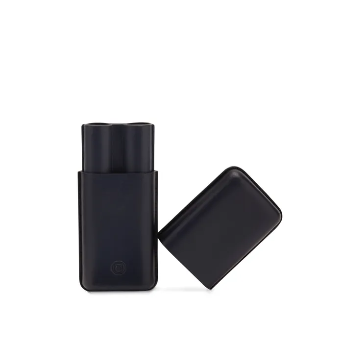 Lapis Bard Ducorium Moulded Pen Case - Navy