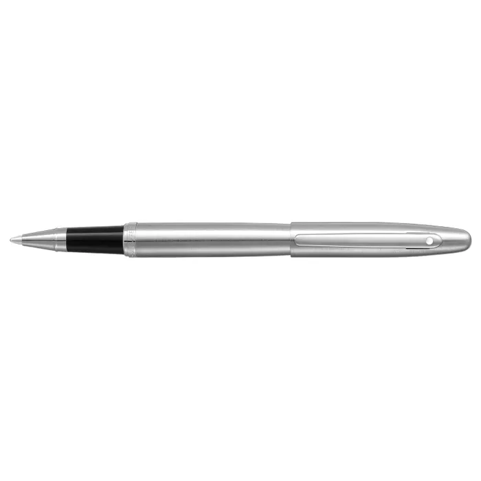 Sheaffer VFM 9426 Brushed Chrome Rollerball Pen With Chrome Trim