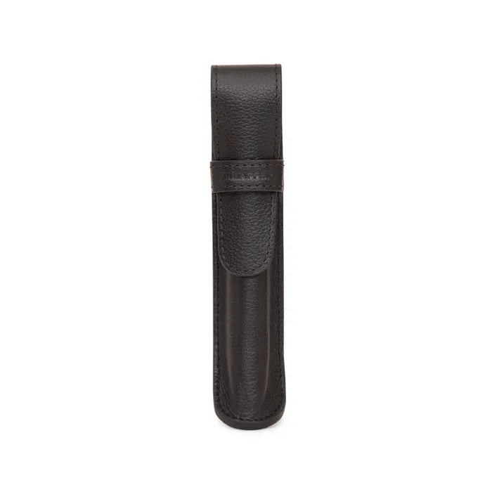 Sheaffer Gift Set Glossy Black 300 9325 Ballpoint Pen With Gold-Tone Trim Pen Pouch