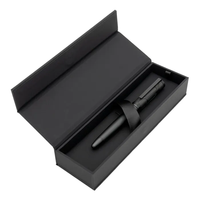 Hugo Boss Craft Gun Metal Rollerball Pen - Matte Black