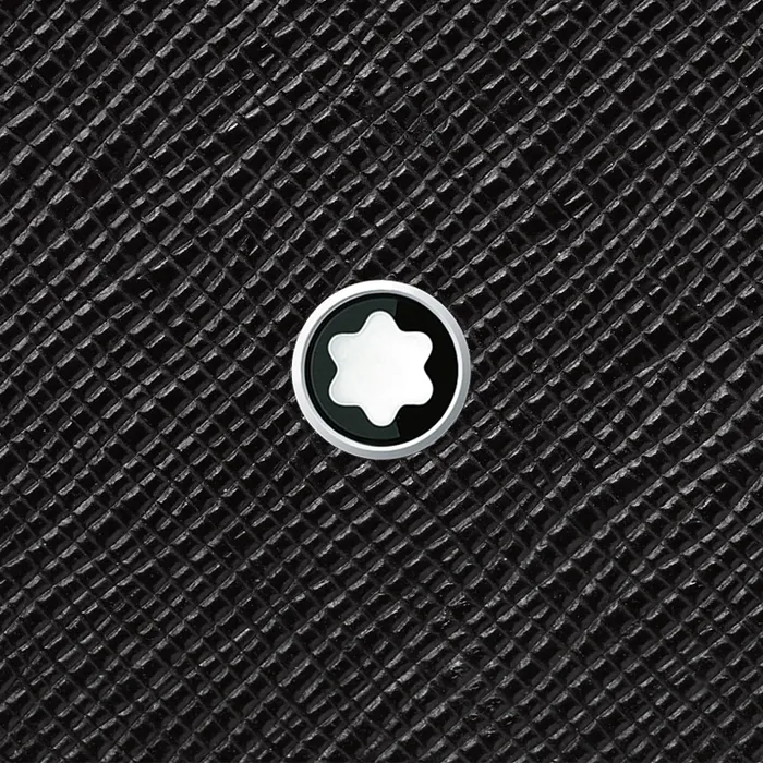 Montblanc Sartorial 6CC Wallet With Money Clip - Black