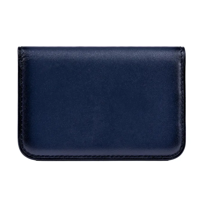 Lapis Bard Ducorium Navy Moulded Credit Card Case