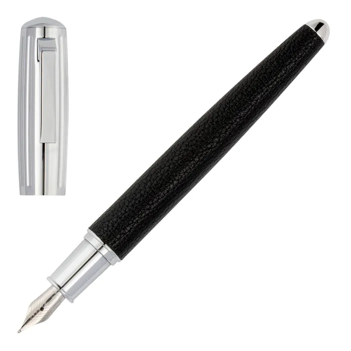 Hugo Boss Pure Iconic Fountain Pen - Black