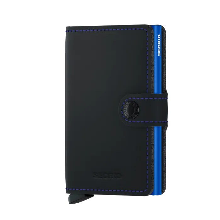 Secrid Miniwallet - MM-Black & Blue