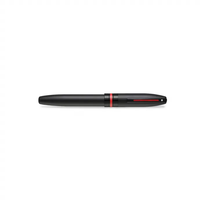 Sheaffer ICON 9108 Matte Black Fountain Pen With Gloss Black PVD Trim - Medium