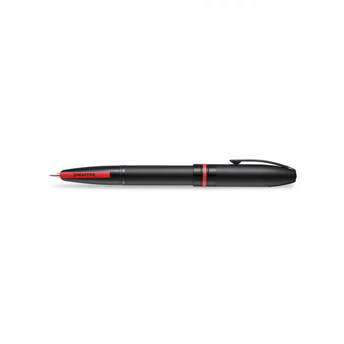 Sheaffer ICON 9108 Matte Black Fountain Pen With Gloss Black PVD Trim - Medium