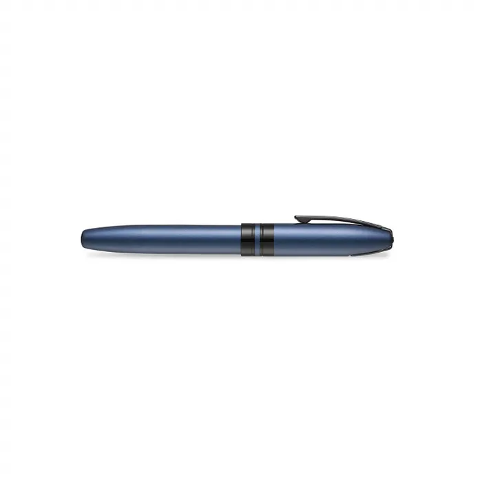 Sheaffer ICON 9110 Metalic Blue Fountain Pen With Gloss Black PVD Trim - Medium